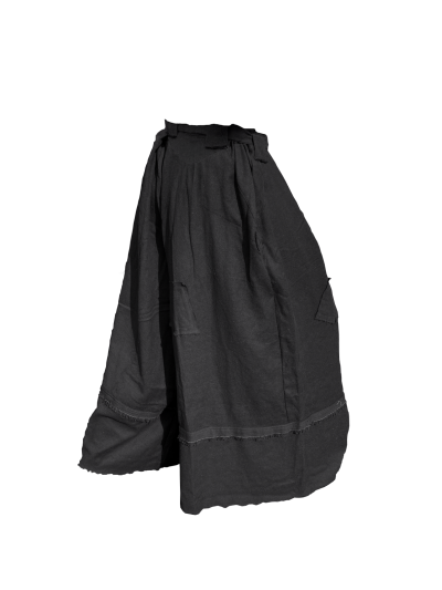 Trollfelsen Mittelalter Gewandung Samurai Ronin Japan Hose Kenshin Schwarz _1_